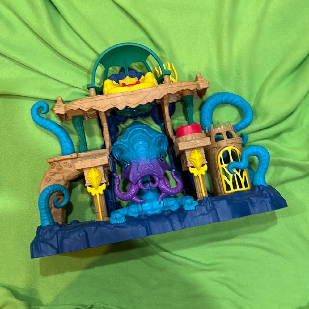 Imaginext dc super friends aqua man play set retired